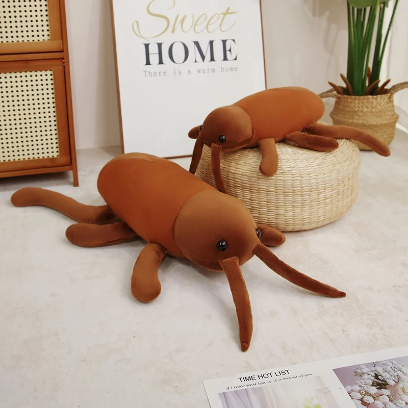 Peluche de cucaracha simulada suave – juguete creativo para Navidad - imagen 3