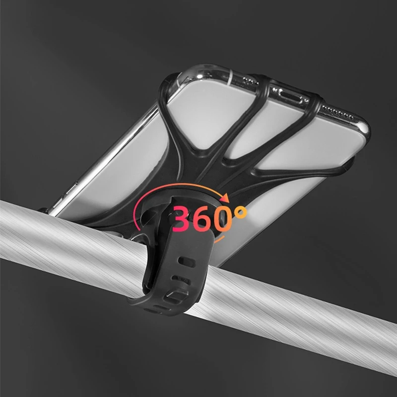 Giro 360° del soporte para encuadrar el móvil