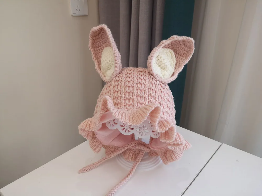 Gorro tejido grueso y abrigado