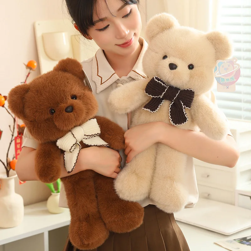 Peluche oso tierno para bebé, regalo cumpleaños y Navidad - imagen 4