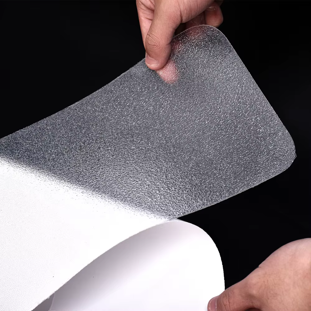 Cinta antideslizante transparente para escaleras y baño – Seguridad bebé