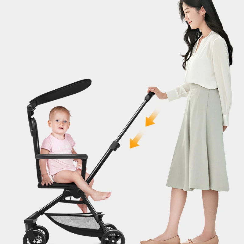 Cochecito bebé reversible EG30 plegable ligero compacto de viaje - imagen 2