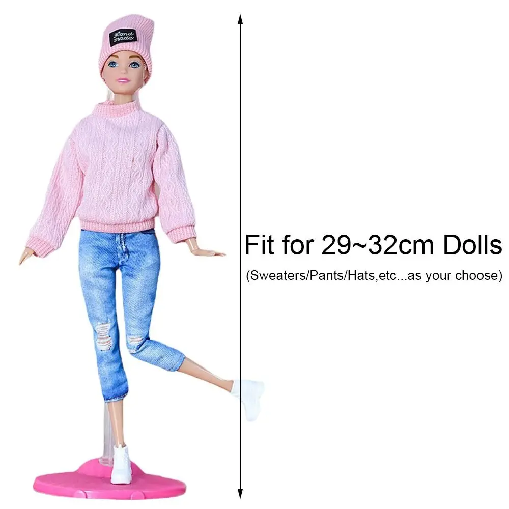 Vista de diferentes estilos del conjunto para muñeca 30 cm