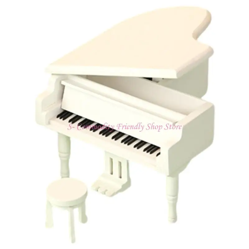 Piano en miniatura 85AE para casa de muñecas, accesorio - imagen 2