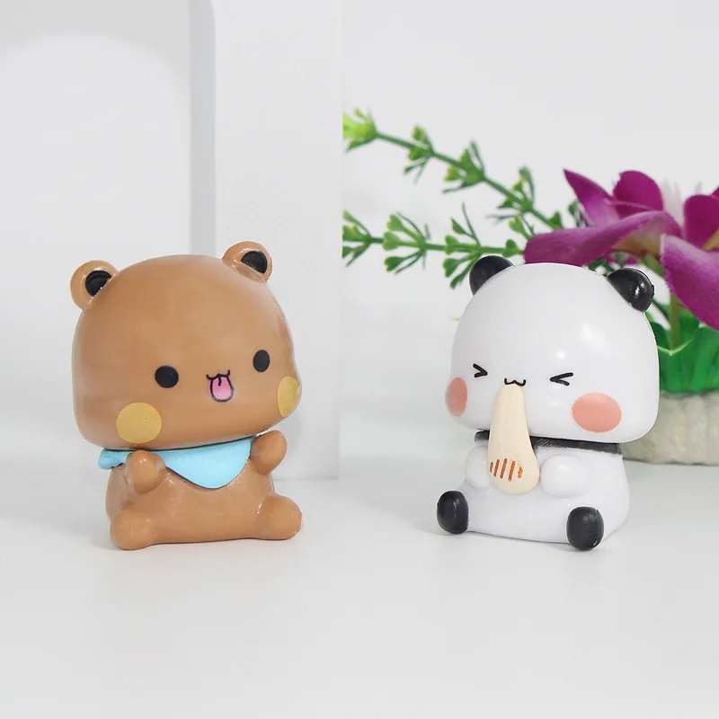 Figuras decorativas Bubu Dudu de osito panda para niños