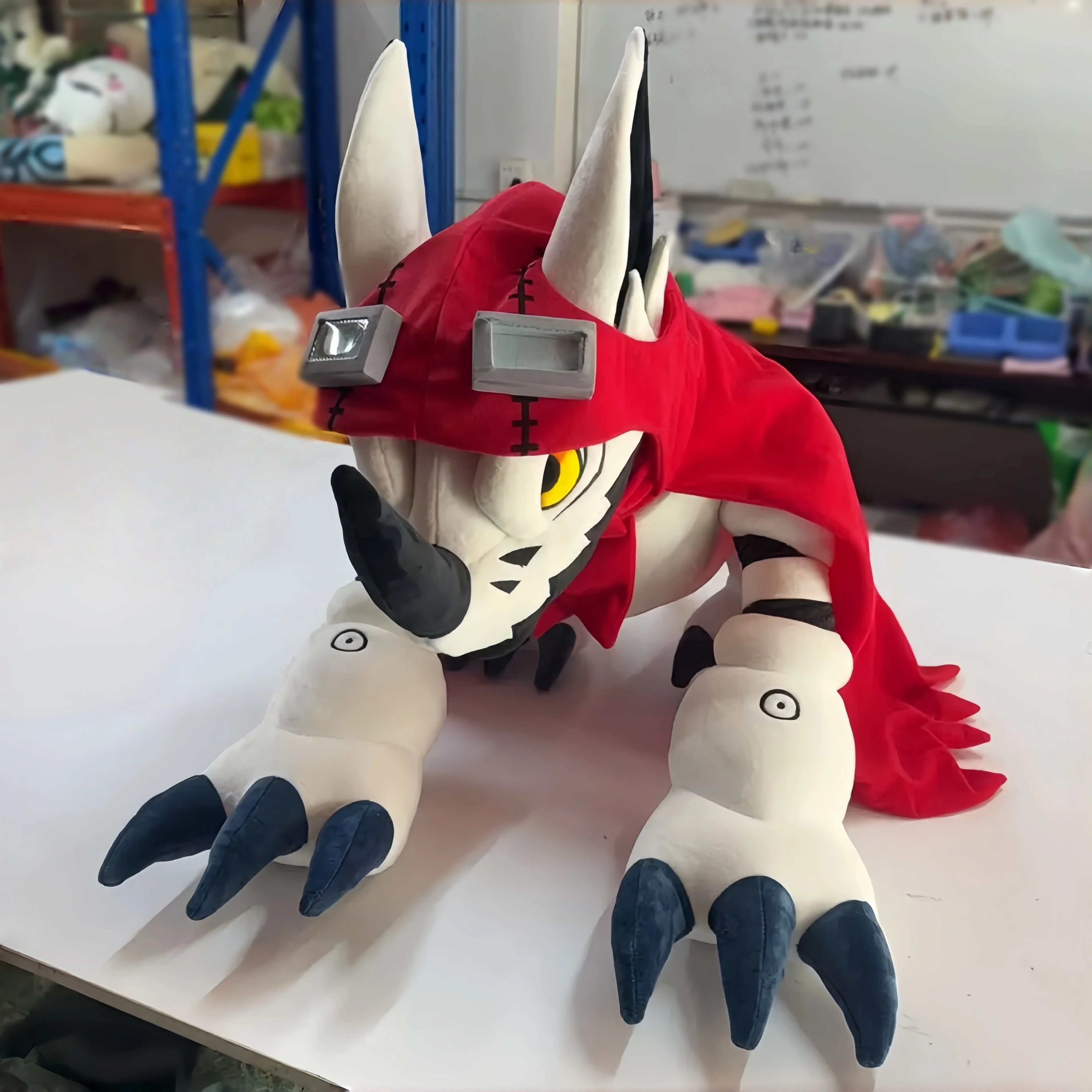 Huckmon peluche de monstruo suave estilo anime para niños - imagen 4