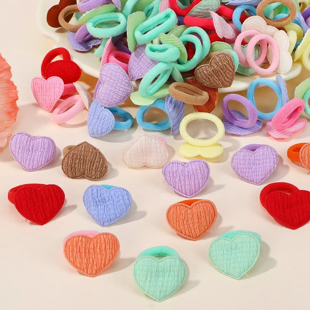 Bandas elásticas con lazos para cabello de bebé y niño - imagen 4