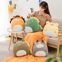 Manta de bebé de franela con peluche suave de animales del bosque