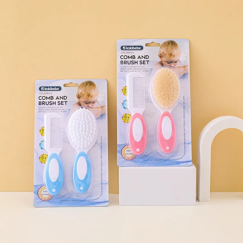 Juego de cepillos para bebé: cerdas suaves para baño - imagen 4