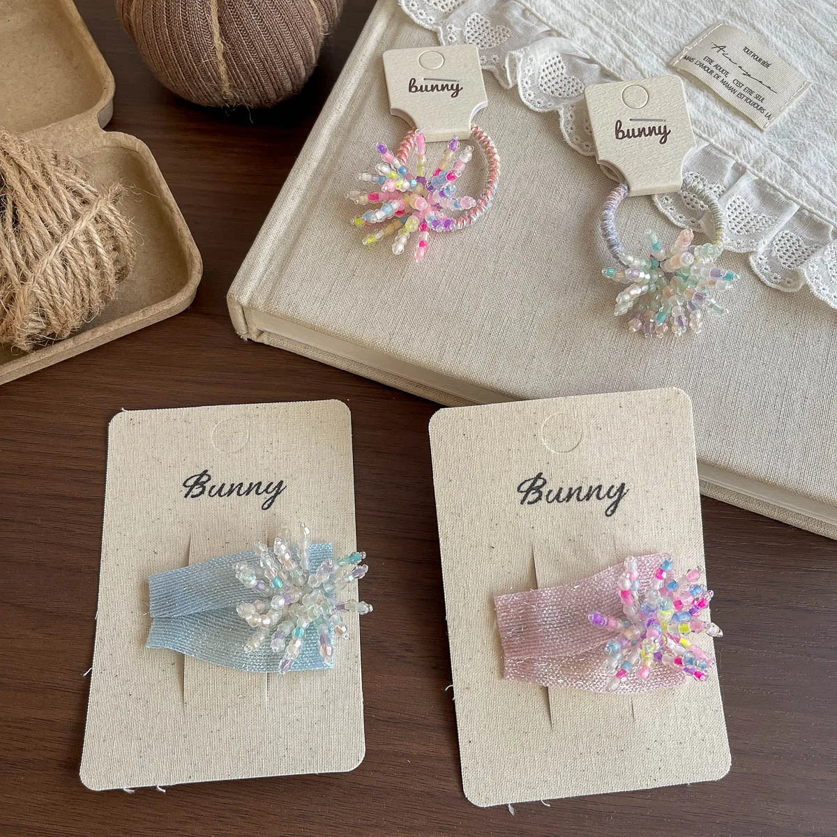 BB Clip diadema infantil con abalorios, cómoda y suave