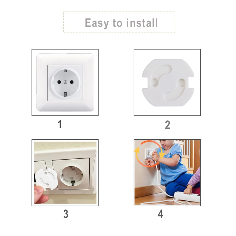 Protección de enchufes para bebés – Cubiertas de seguridad infantil - imagen 5
