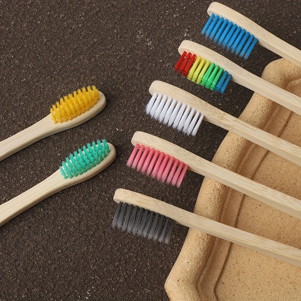 Cepillos de dientes desechables para viaje con cerdas suaves - imagen 3