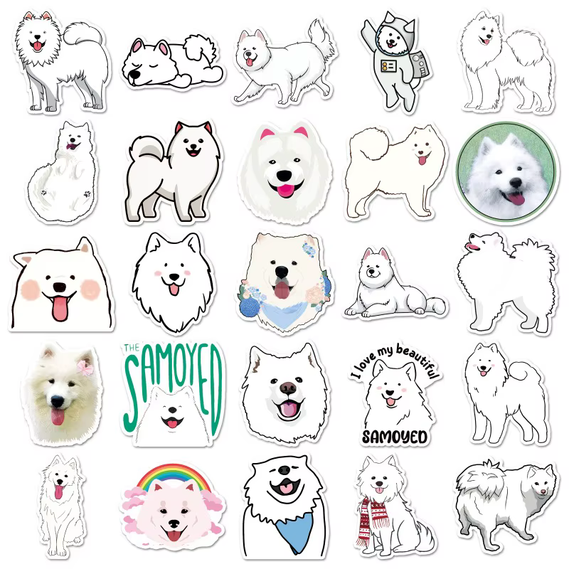 Pegatinas infantiles de perros para manualidades y álbumes de recortes - imagen 5