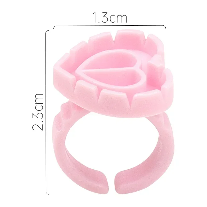 Anillos de plástico desechables para aplicación precisa