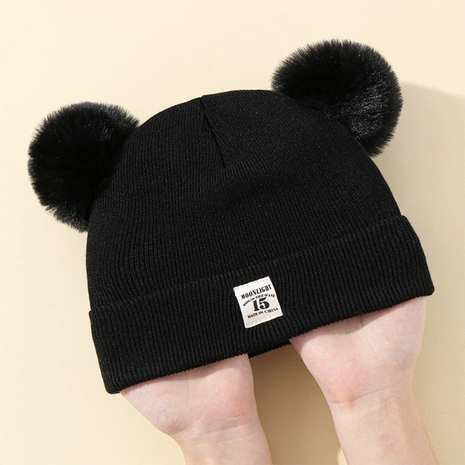 Gorro de invierno para bebé con pompón – cálido, suave y cómodo - imagen 5