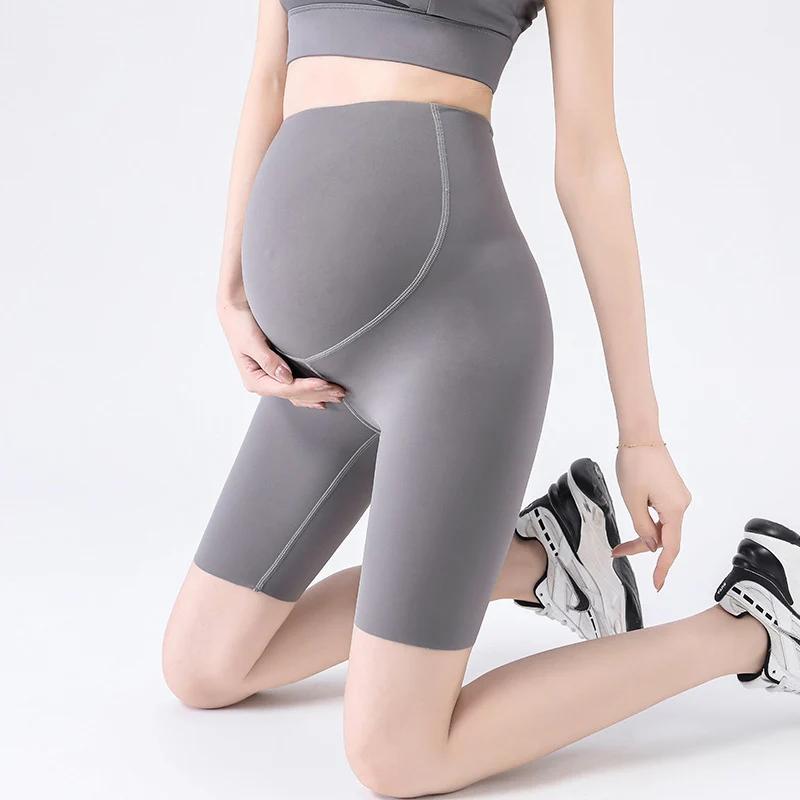 Pantalones cortos de yoga para embarazadas – Transpirables y ligeros