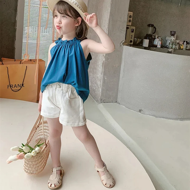 Pantalón corto vaquero de algodón para niña – Cómodo y fresco - imagen 5