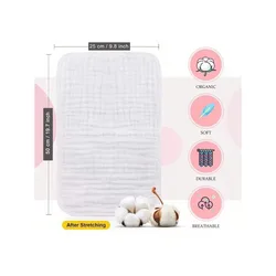 Toallas de muselina para bebé – Paños de eructos absorbentes