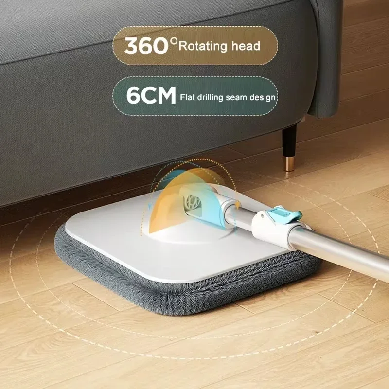 Fregona automática 360 con cubo separador de aguas sucia y limpia - imagen 2