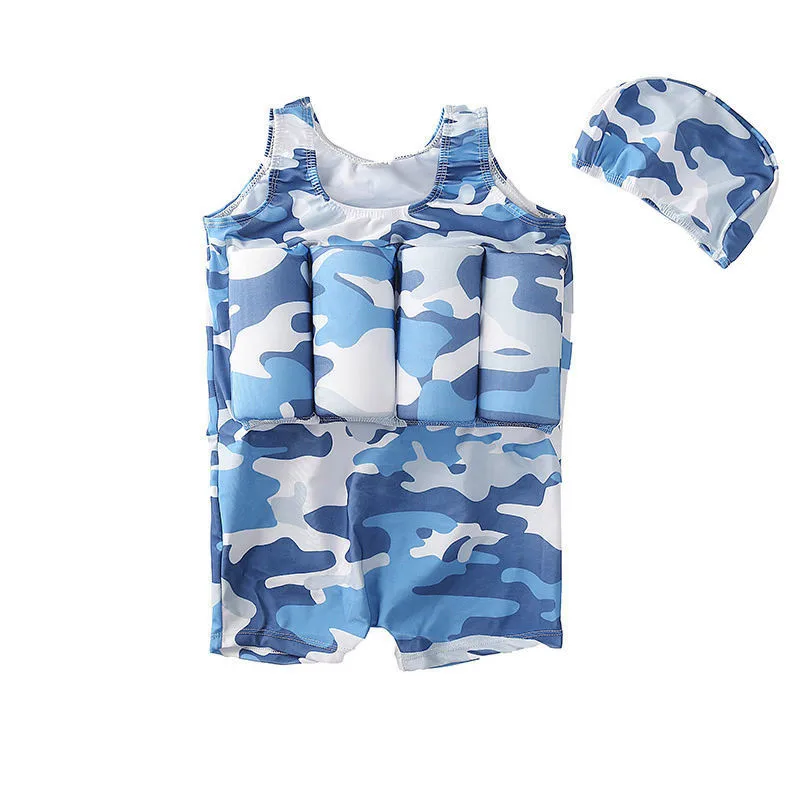 Traje de baño con flotadores suave y transpirable para niños - imagen 4
