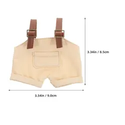 Conjunto de peto y pantalón de algodón para disfraz infantil