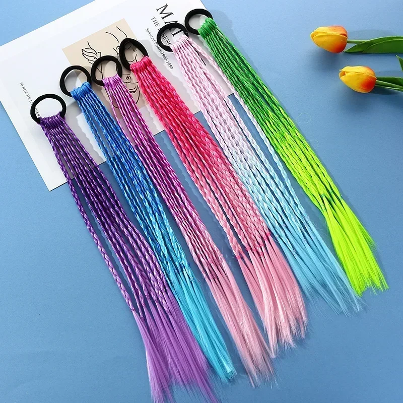 Pasadores de pelo infantiles de colores para hacer trenzas - imagen 3