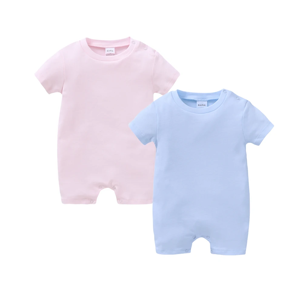 Pelele de algodón para bebé – Conjunto manga corta verano