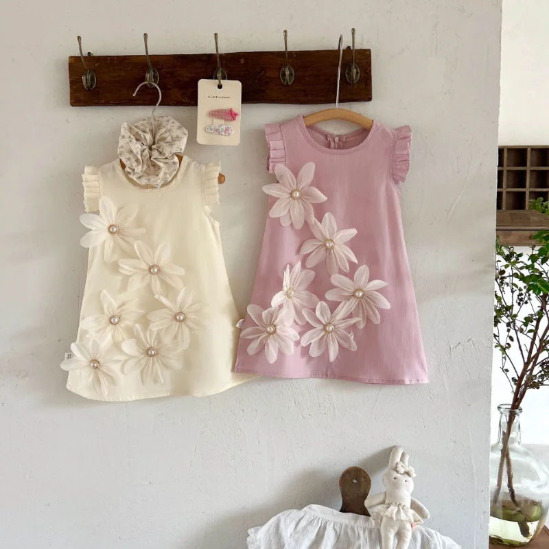 Vestido sin mangas para niños de verano – ropa infantil informal - imagen 5