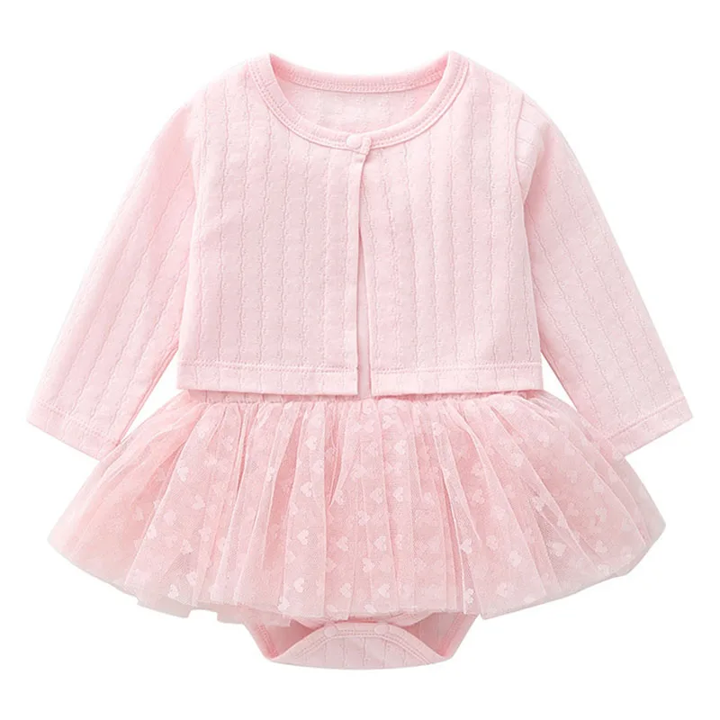 Conjunto de verano para niña: mono sin mangas y abrigo - imagen 3