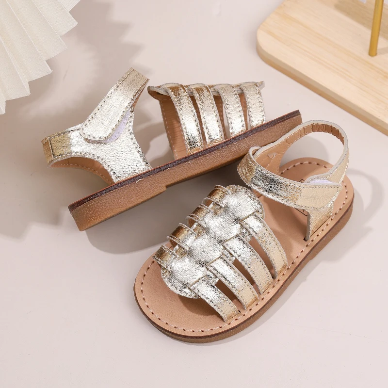 Sandalias antideslizantes de verano para niña con suela segura - imagen 2