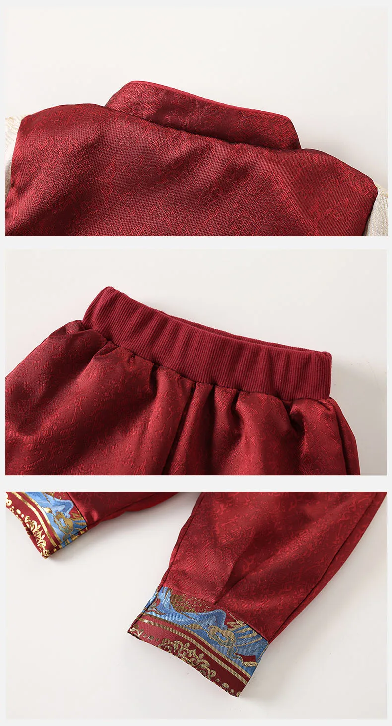 Conjunto de estilo chino para bebé