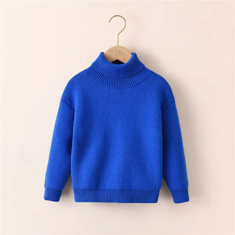 Jersey de lana cuello alto niño – Otoño invierno - imagen 3