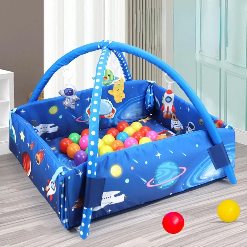 Alfombra de actividades para bebés con gimnasio y regalo