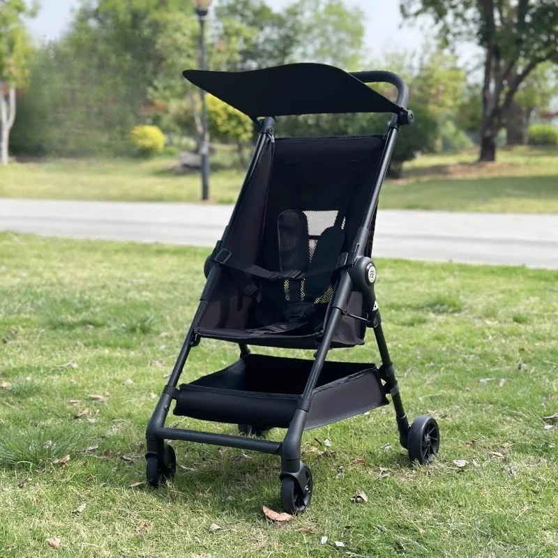 Cochecito de bebé ultraligero plegable tipo bolsillo con sombrilla - imagen 4