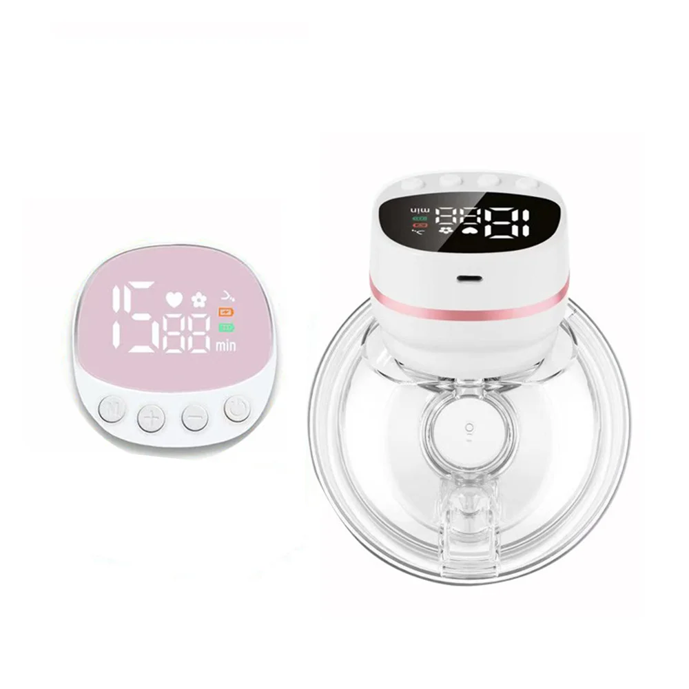 Extractor de leche eléctrico portátil manos libres silencioso sin BPA - imagen 4