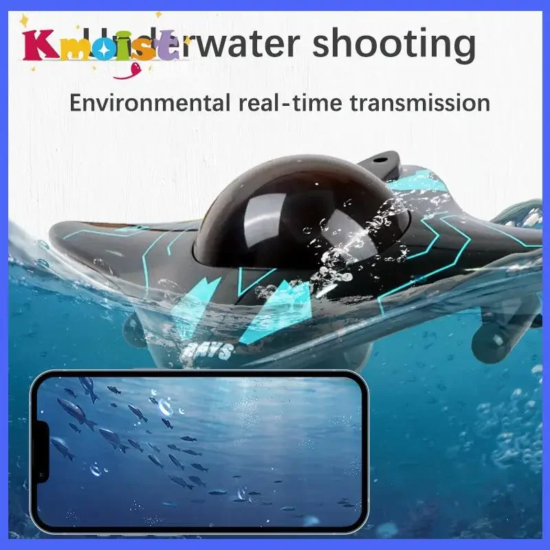Barco submarino RC con cámara de vídeo en tiempo real - imagen 3