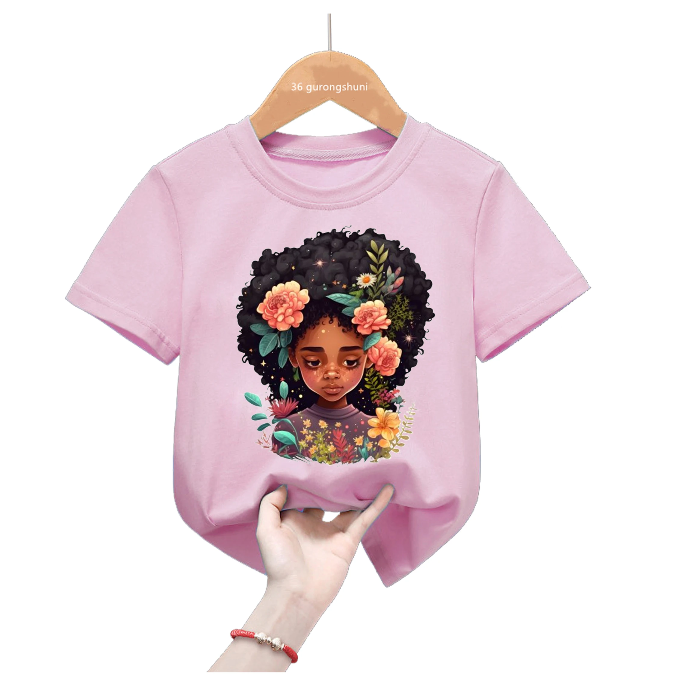 Camiseta manga corta verano infantil – Estilo moderno niños y niñas - imagen 3