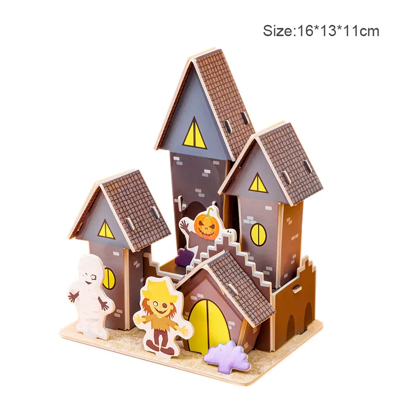 Castillo terminado con temática infantil