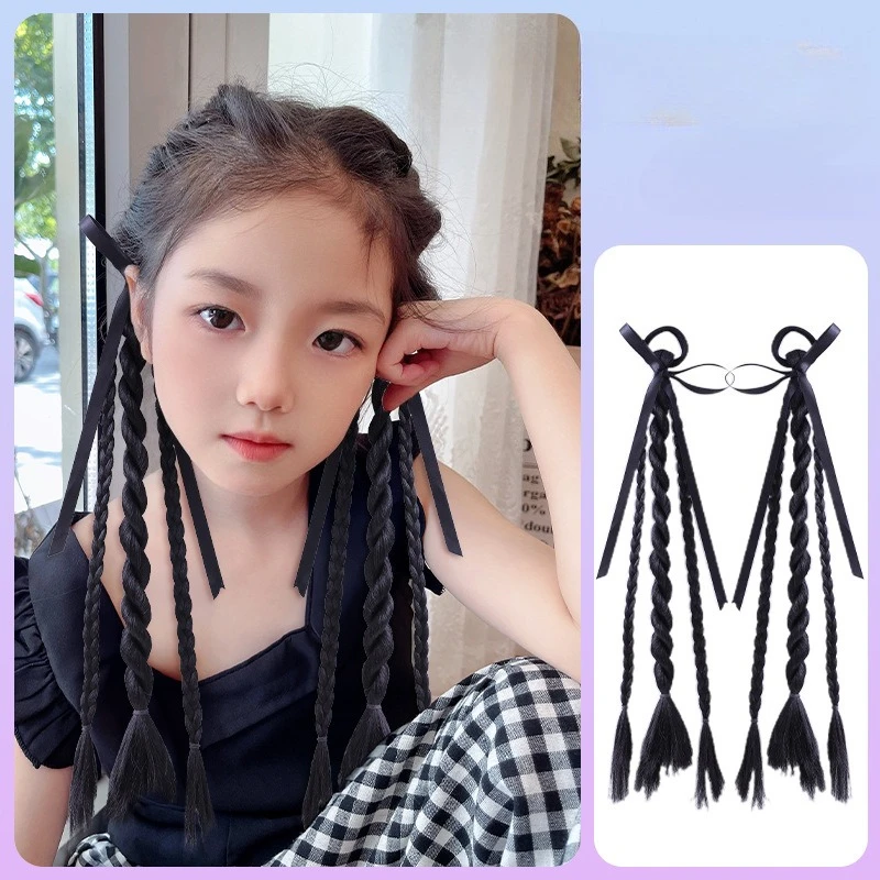 Lazos para el cabello estilo coreano: coletas de niñas - imagen 4
