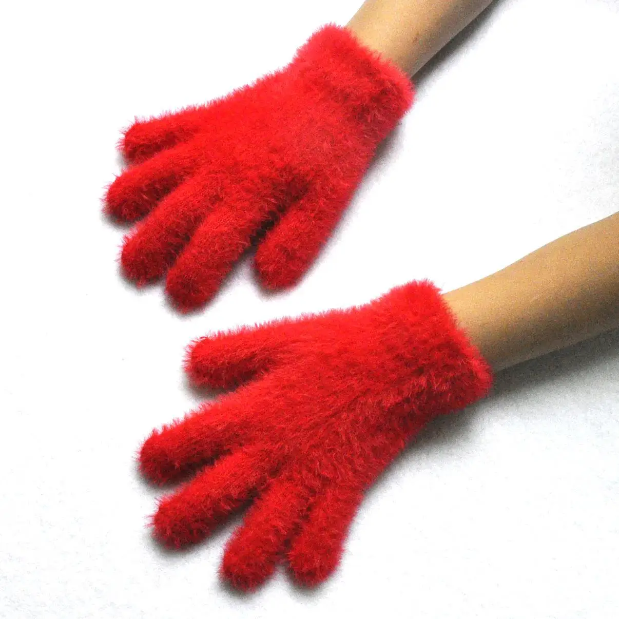 Guantes infantiles de invierno de peluche grueso para niños 3-6 años - imagen 3