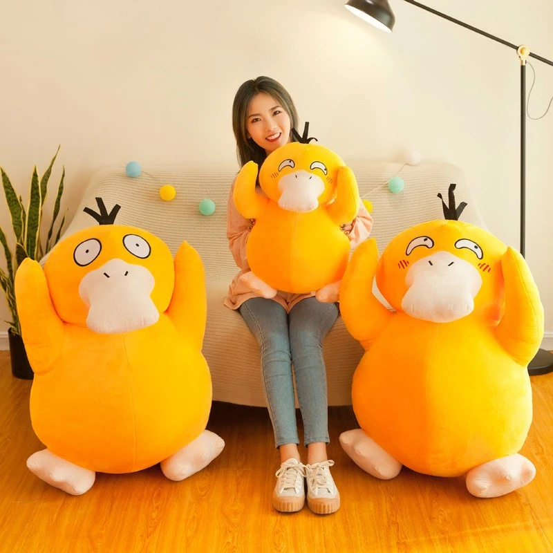 Peluche Psyduck Pokémon con expresiones divertidas estilo anime - imagen 3