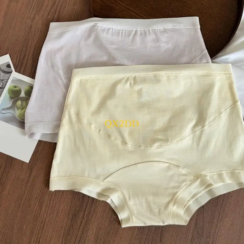 QX2D Ropa interior de embarazo en algodón con cintura alta y soporte - imagen 5