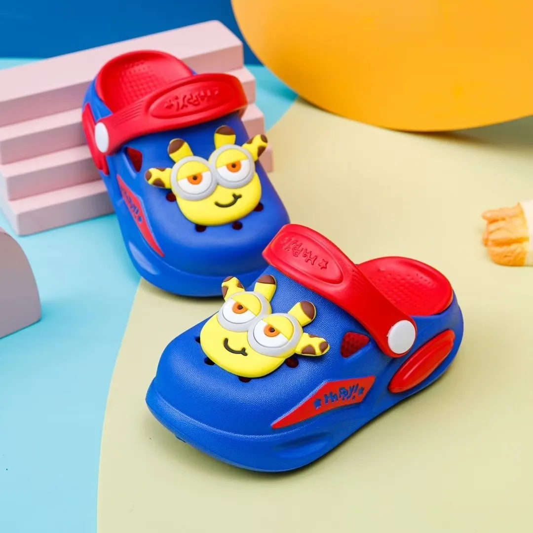 Sandalias y zapatillas antideslizantes infantiles de suela flexible - imagen 3