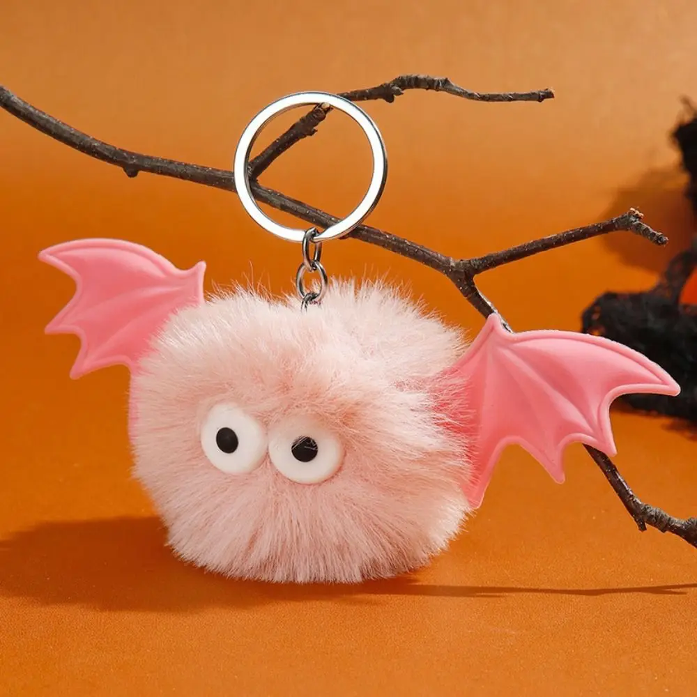 Llavero de peluche de murciélago para bolso, Halloween - imagen 4