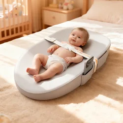 Cambiador de bebé impermeable con cubierta PU fácil de limpiar seguro