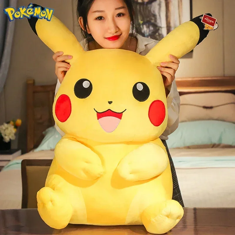 Peluche Pikachu tierno de Pokémon, muñeco suave para niños y regalo - imagen 3