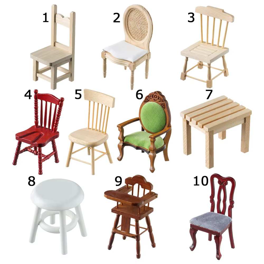 Silla de madera en tonos naturales