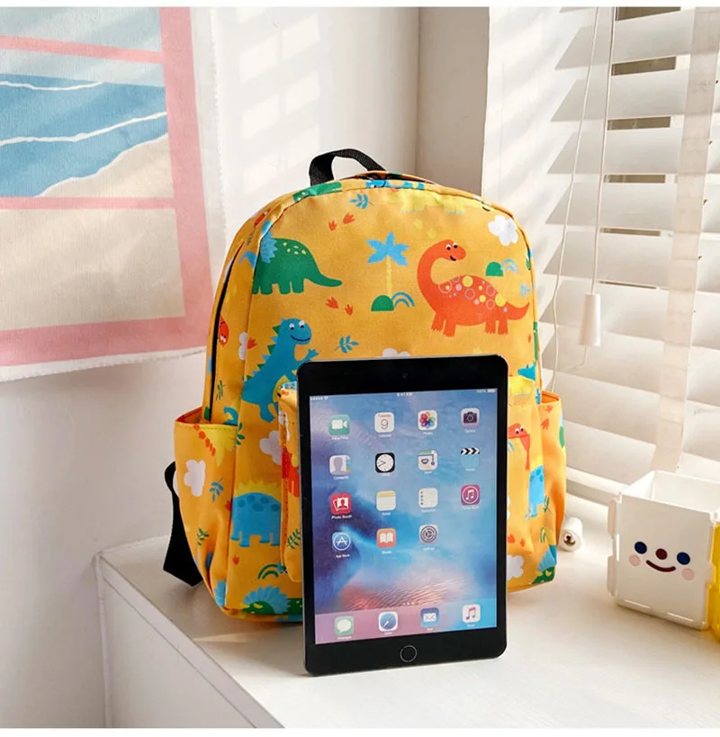 Mochila escolar infantil ligera con diseño divertido para niño y niña - imagen 2