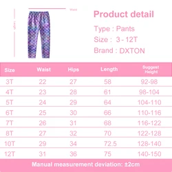 DXTON Leggings largos degradado brillante para niñas tipo lápiz
