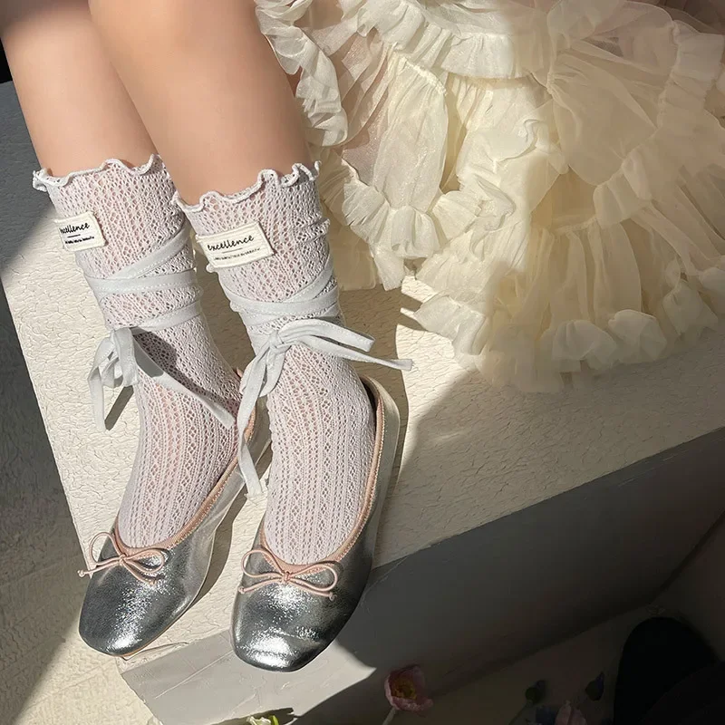 Calcetines de pantorrilla para niños - Suaves y transpirables, coreano - imagen 4